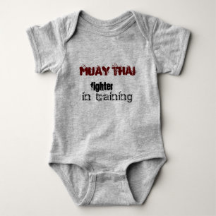 Muay Thai baby - in training Bodysuit