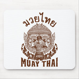 Muay Thai Boxer Boxing Lover Thai Boxing Thailand Mouse Pad