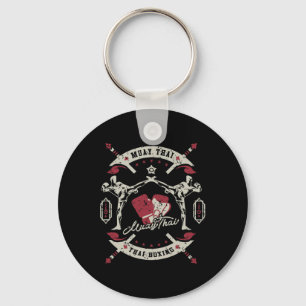 Muay Thai Boxing Art Of Eight Limbs Martial Arts M Key Ring