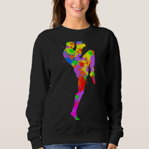 Muay Thai Boxing Boys Kids Men Sweatshirt