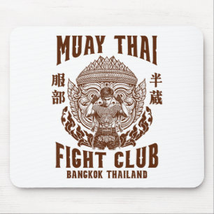 Muay Thai Boxing Lover Boxing Boxer Muay Thai Figh Mouse Pad