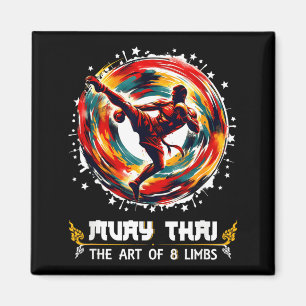 Muay Thai Boxing MMA Thai Martial Art Muay Thai Magnet