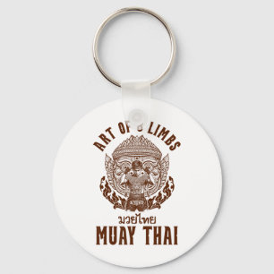 Muay Thai Boxing Thai Boxing Boxer Art Of 8 Limbs Key Ring