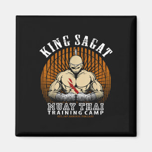 Muay Thai Boxing Training Gym - Sagat Training Cam Magnet