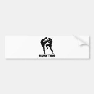 Muay Thai Bumper Sticker