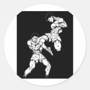 Pack De 5 Stickers Squelette Muay Thai / Boxing - 8cm - Vinyle - Fabrication France