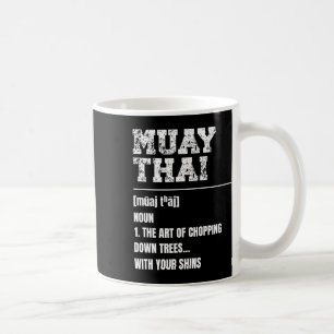 Muay Thai Definition Martial Arts Thai Boxing Mart Coffee Mug
