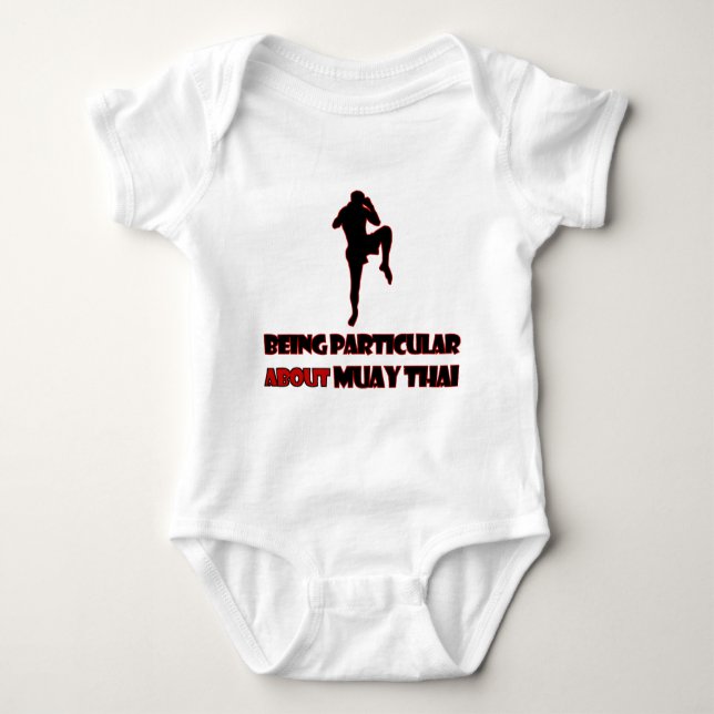 muay thai Designs Baby Bodysuit (Front)