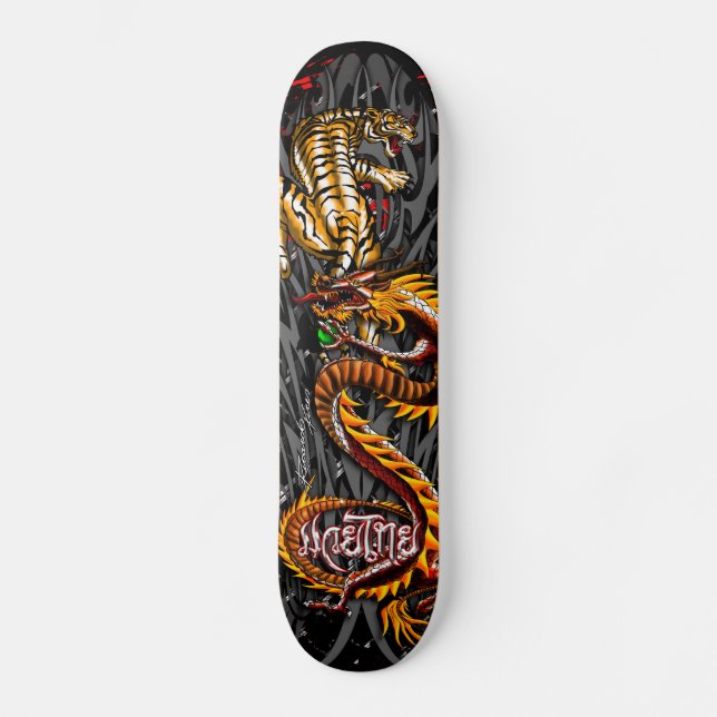 Muay-Thai Elements SK8 Skate Deck (Front)