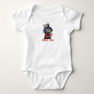 Muay Thai Fighter Baby Bodysuit
