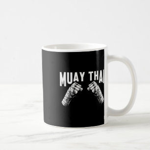 Muay Thai Fighter Fists Mma Club Martial Arts Figh Coffee Mug
