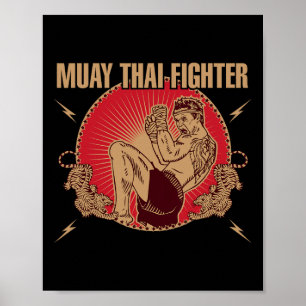 Muay Thai Fighter  Poster
