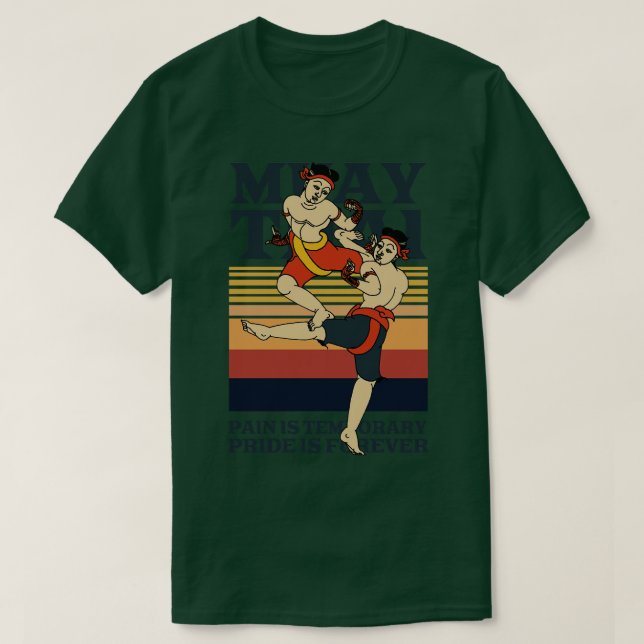 Muay Thai Fighter T-Shirt (Design Front)