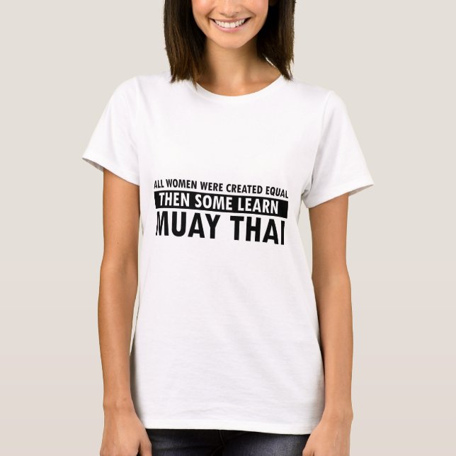 Muay Thai gift items T-Shirt (Front)