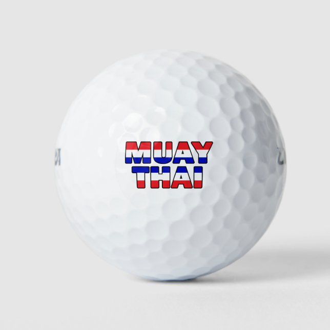 Muay Thai Golf Balls (Front)