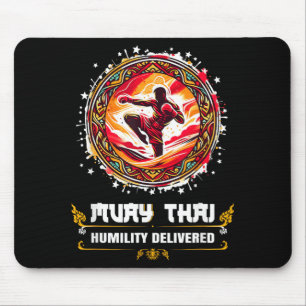 Muay Thai Humour Thai Boxing MMA Gym Fighting Mouse Pad