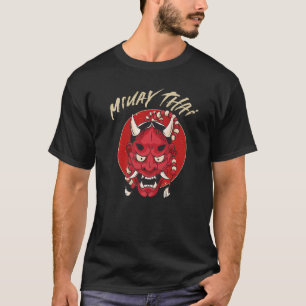 Muay Thai Japanese Oni Demon Hannya T-Shirt