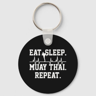 Muay Thai Kickboxing Gift Key Ring