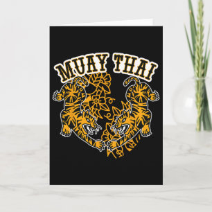 Muay Thai Kickboxing, Muay Thai Tigers, Muay Thai Card