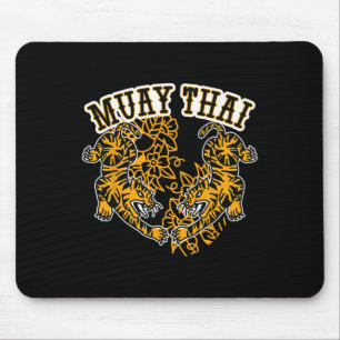 Muay Thai Kickboxing, Muay Thai Tigers, Muay Thai  Mouse Pad