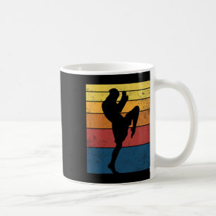 Muay Thai Kickboxing Retro Vintage Gift _1  Coffee Mug