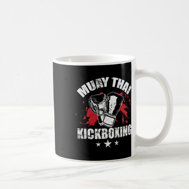 Muay Thai Kickboxing Traditional Techniques  Coffee Mug (Right)