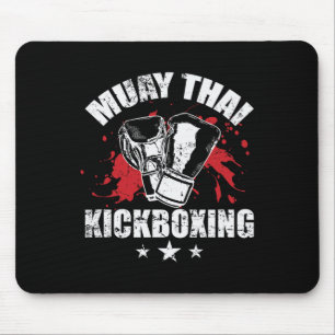 Muay Thai Kickboxing Traditional Techniques Mouse Pad