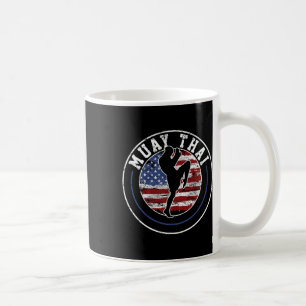Muay Thai Kickboxing Vintage Gift Coffee Mug