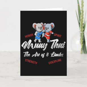 Muay Thai Koala Thai Boxing And Kickboxing  Card