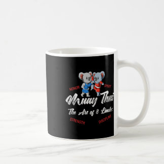Muay Thai Koala Thai Boxing And Kickboxing  Coffee Mug