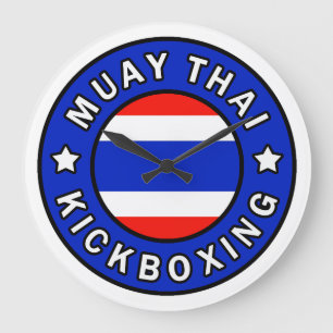 Muay Thai Large Clock