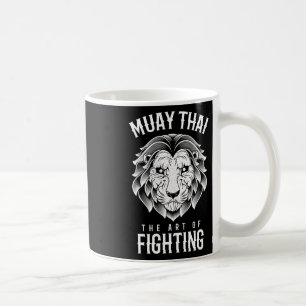 Muay Thai Lion Thai Boxing And Mma Coffee Mug