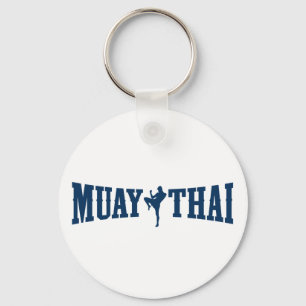 Muay Thai Logo Key Ring