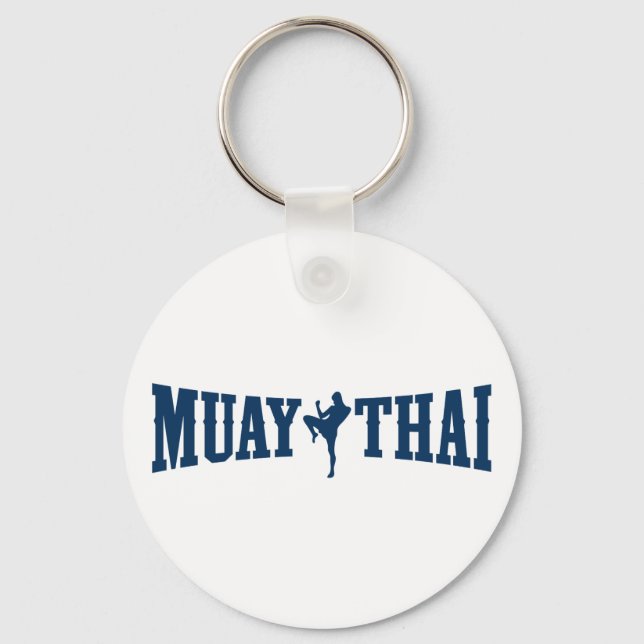 Muay Thai Logo Key Ring (Front)