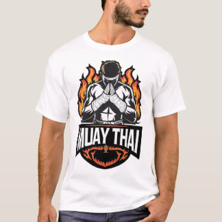 Muay Thai Logo - Thai Boxing Fighter  T-Shirt
