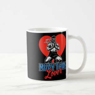 Muay Thai Lover Hobby Boxing Martial Arts Fighter Coffee Mug