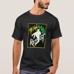 Muay Thai Martial Artist Thai Boxing Train Hard T-Shirt