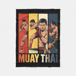Muay Thai Martial Arts Boxing The Art of 8 Limbs Fleece Blanket