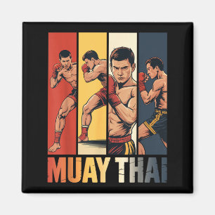 Muay Thai Martial Arts Boxing The Art of 8 Limbs Magnet