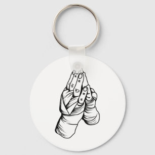 Muay Thai Martial Arts Combat Boxing Sport Key Ring