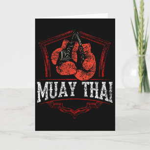 Muay Thai Martial Arts Fighter Boxing Hobby Card