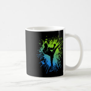 Muay Thai Martial Arts Kids Boys Kickboxing Coffee Mug