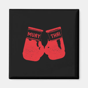 Muay Thai Martial Arts Thai Boxing Coach Lover Gif Magnet