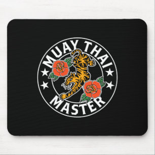 Muay Thai Master Fighter Boxing Hobby Martial Arts Mouse Pad