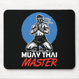 Muay Thai Master Hobby Martial Arts Boxing Fighter Mouse Pad