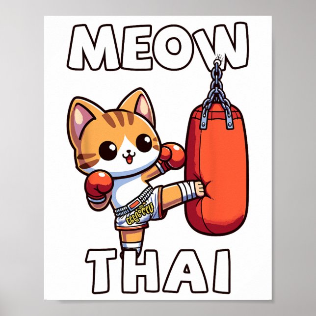 Muay Thai Meow Thai  Poster (Front)