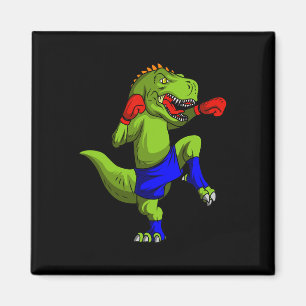 Muay Thai Mma Fighter T-rex Mixed Martial Art Comb Magnet
