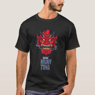 Muay Thai Oni Hannya  Thailand Thai Boxing MMA T-Shirt