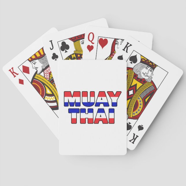 Muay Thai Playing Cards (Back)