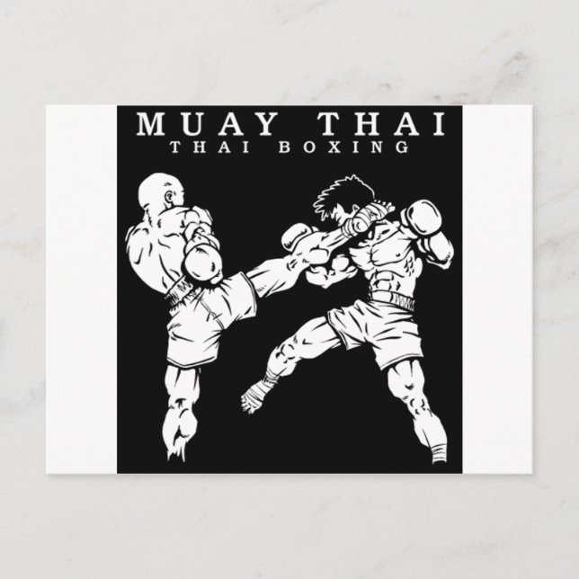 muay thai postcard (Front)